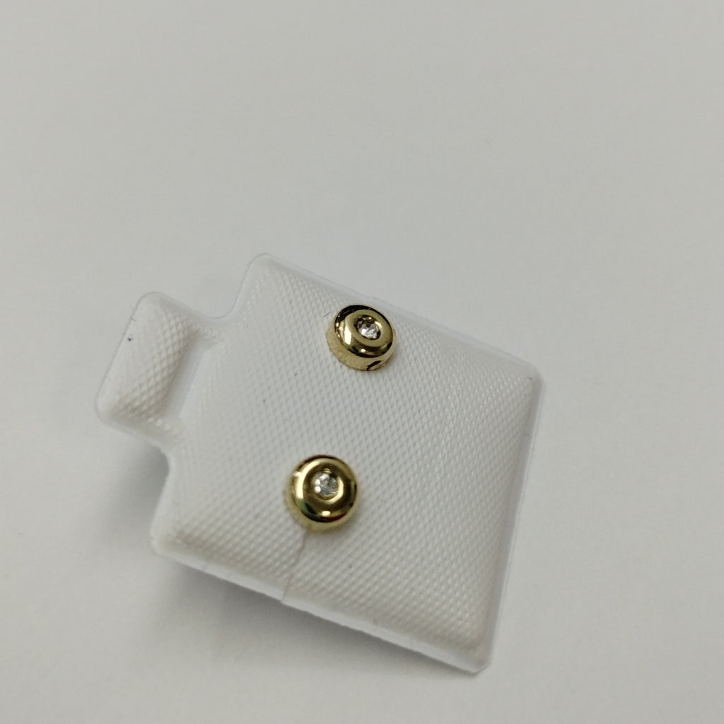 BROQUELES BROQUEL C CIRCONIA 14K 0.27 GR (NUEVO)