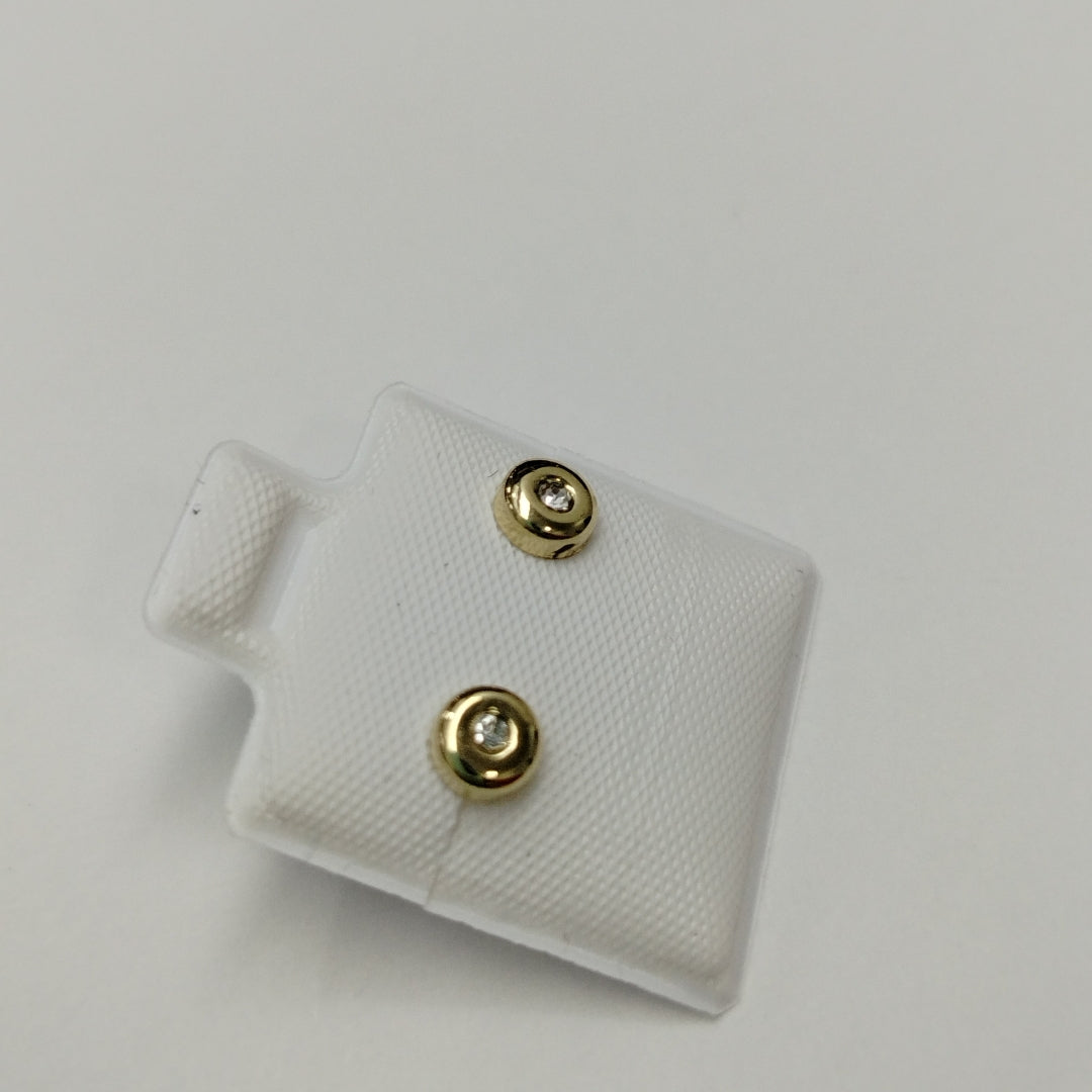 BROQUELES BROQUEL C CIRCONIA 14K 0.27 GR (NUEVO)