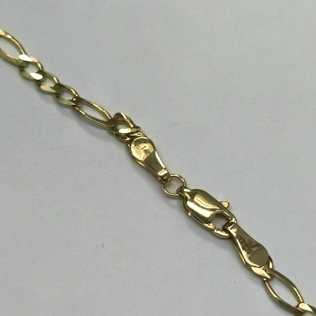 CADENA TEJIDO 3X1 14K 55 CM 8.1 GR (NUEVO)