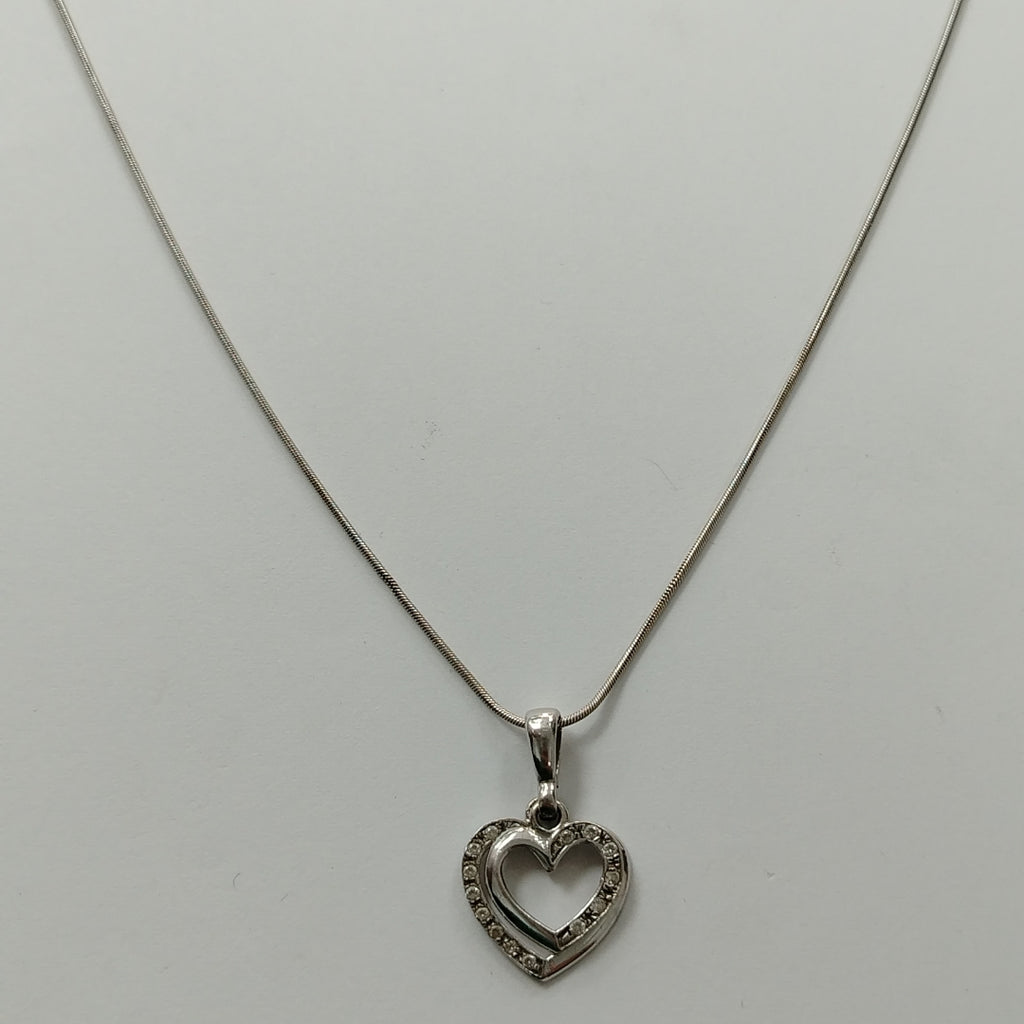 GARGANTILLA ORO, ORO BLANCO 14 K 6.4 GRMS (SEMINUEVO)