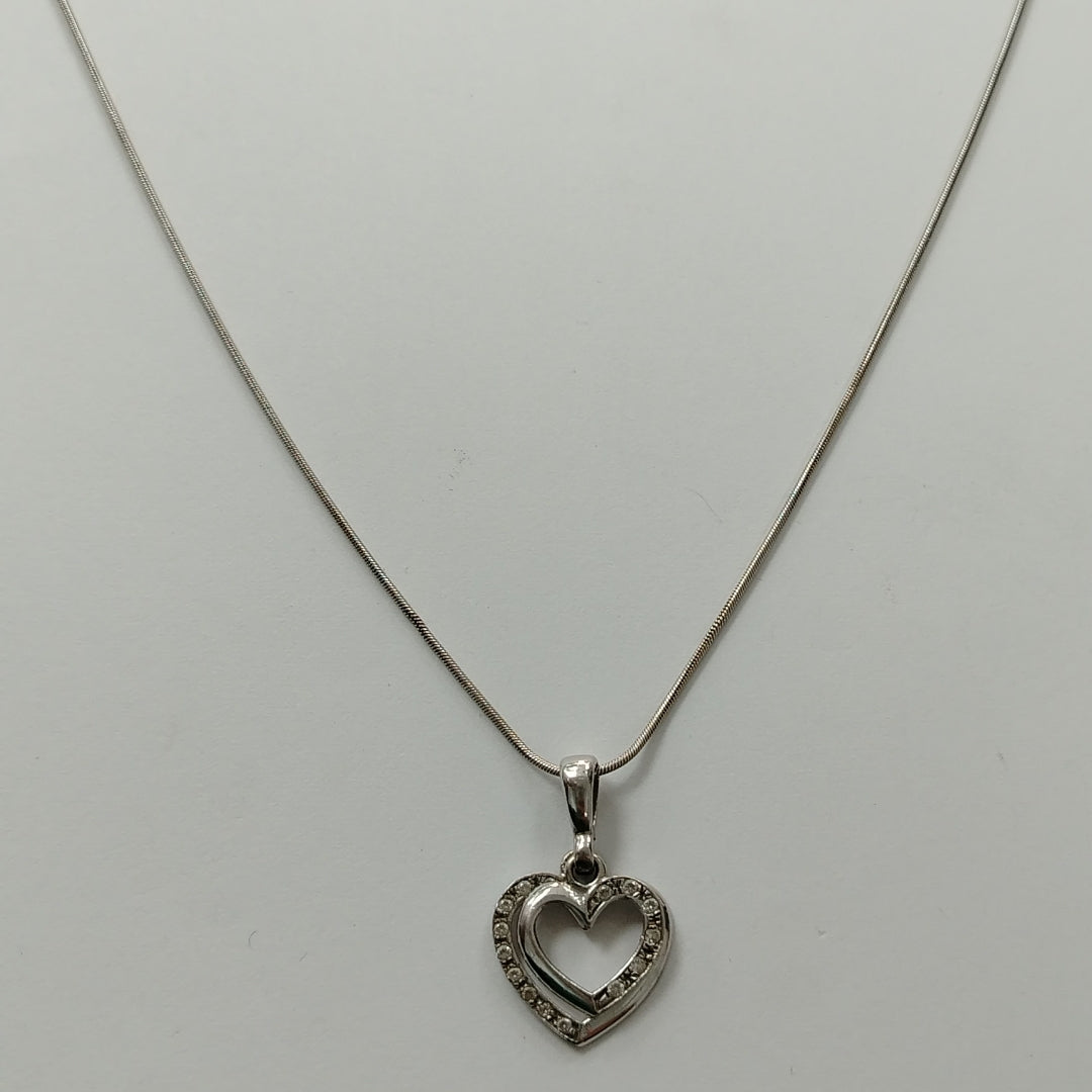 GARGANTILLA ORO, ORO BLANCO 14 K 6.4 GRMS (SEMINUEVO)