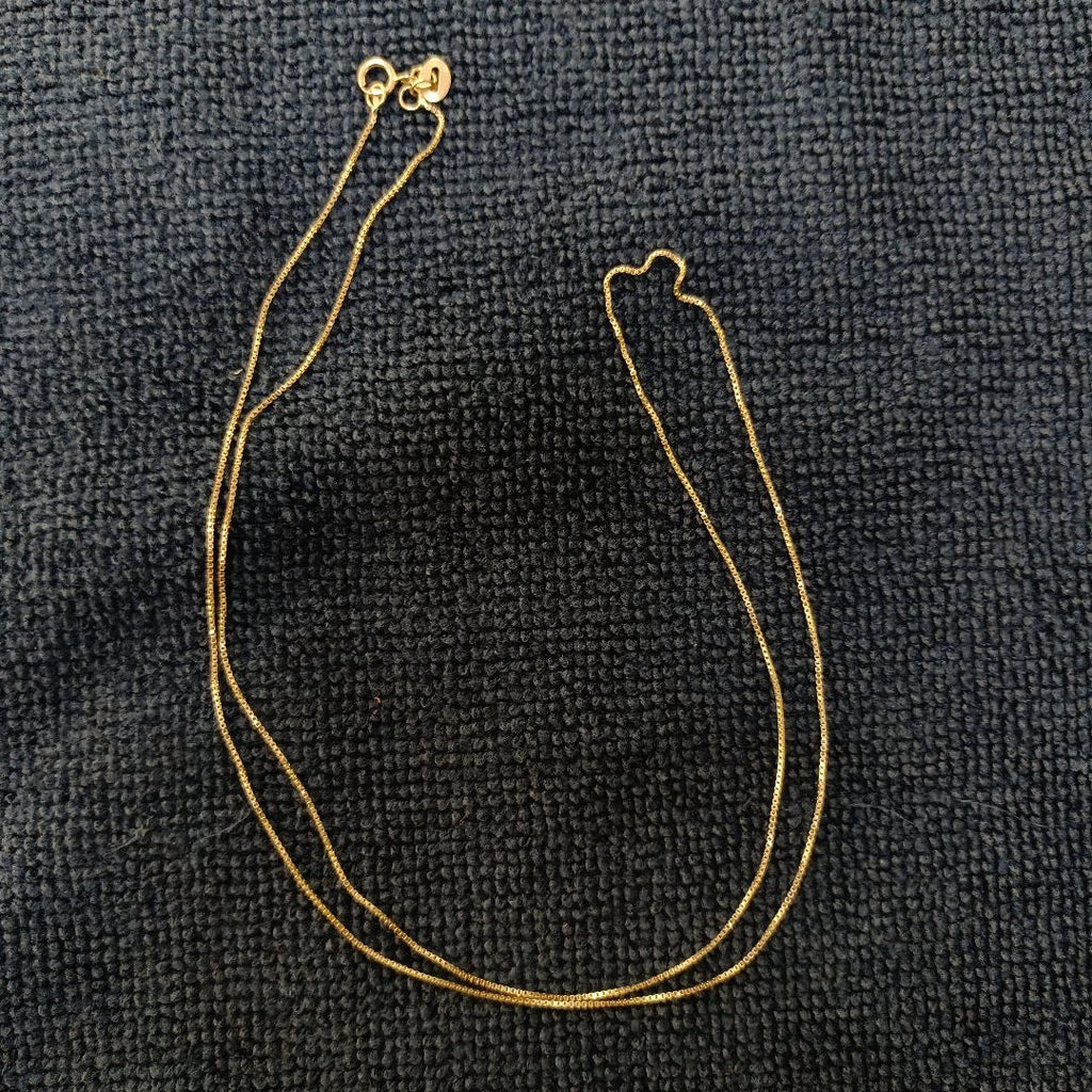 CADENA VENECIANO 14K 55 CM 1.7 GR (NUEVO)