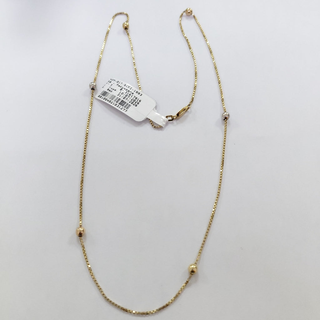GARGANTILLA ORO 14 K 4,70 GRMS (SEMINUEVO)