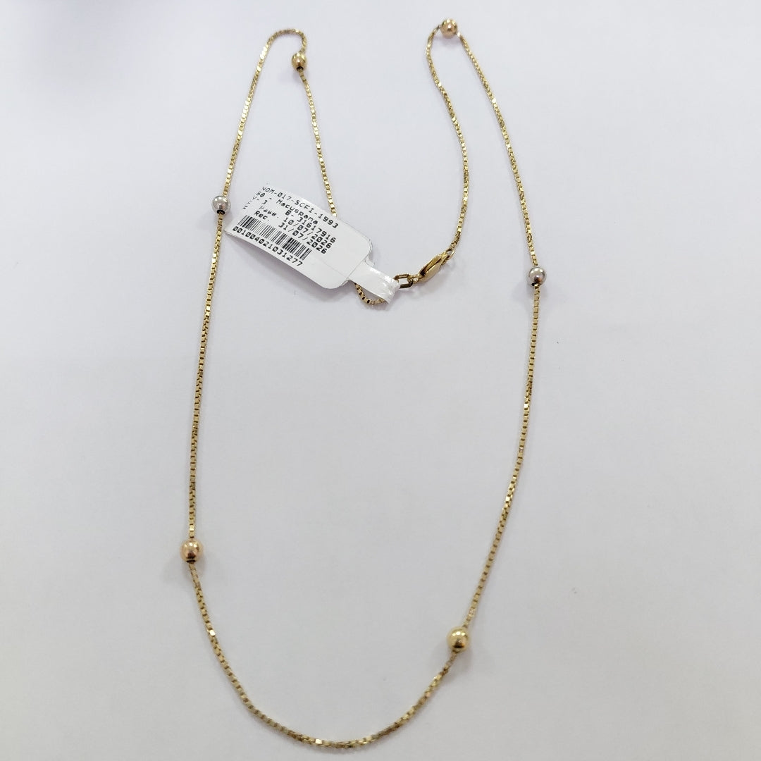 GARGANTILLA ORO 14 K 4,70 GRMS (SEMINUEVO)