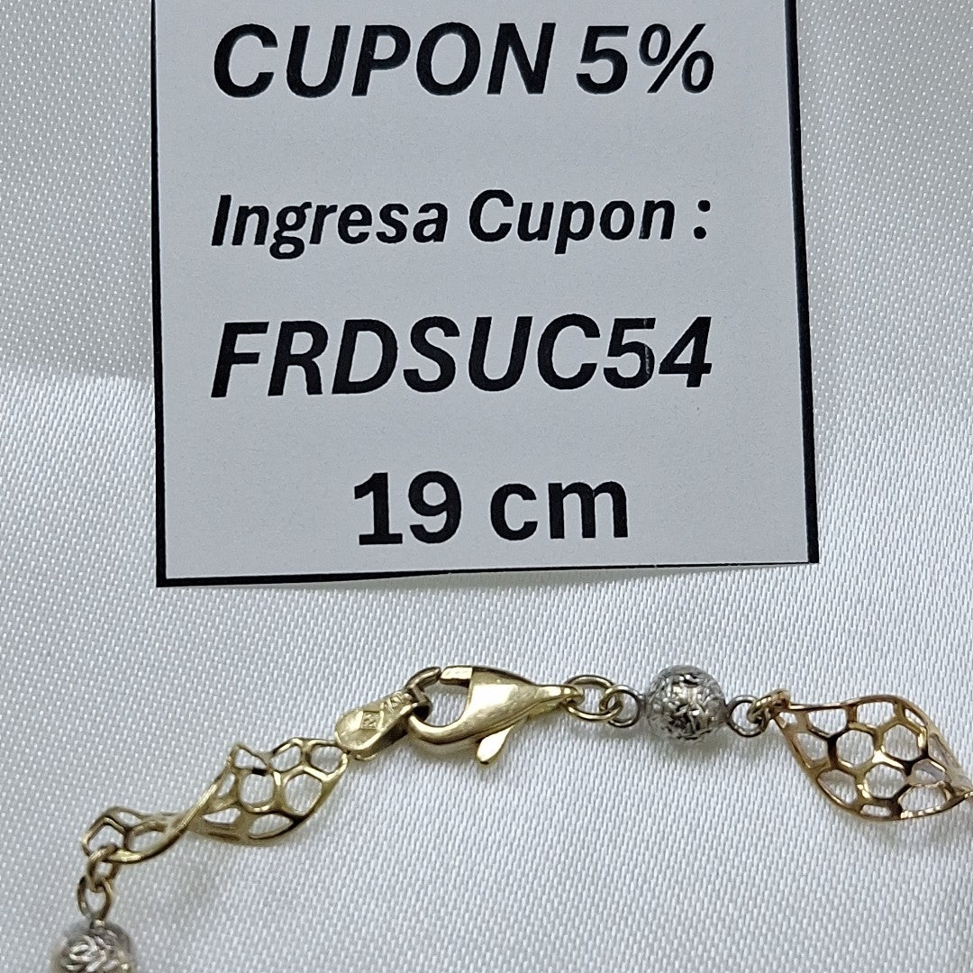 PULSERA ORO 14 K 4.8 GRMS (SEMINUEVO)