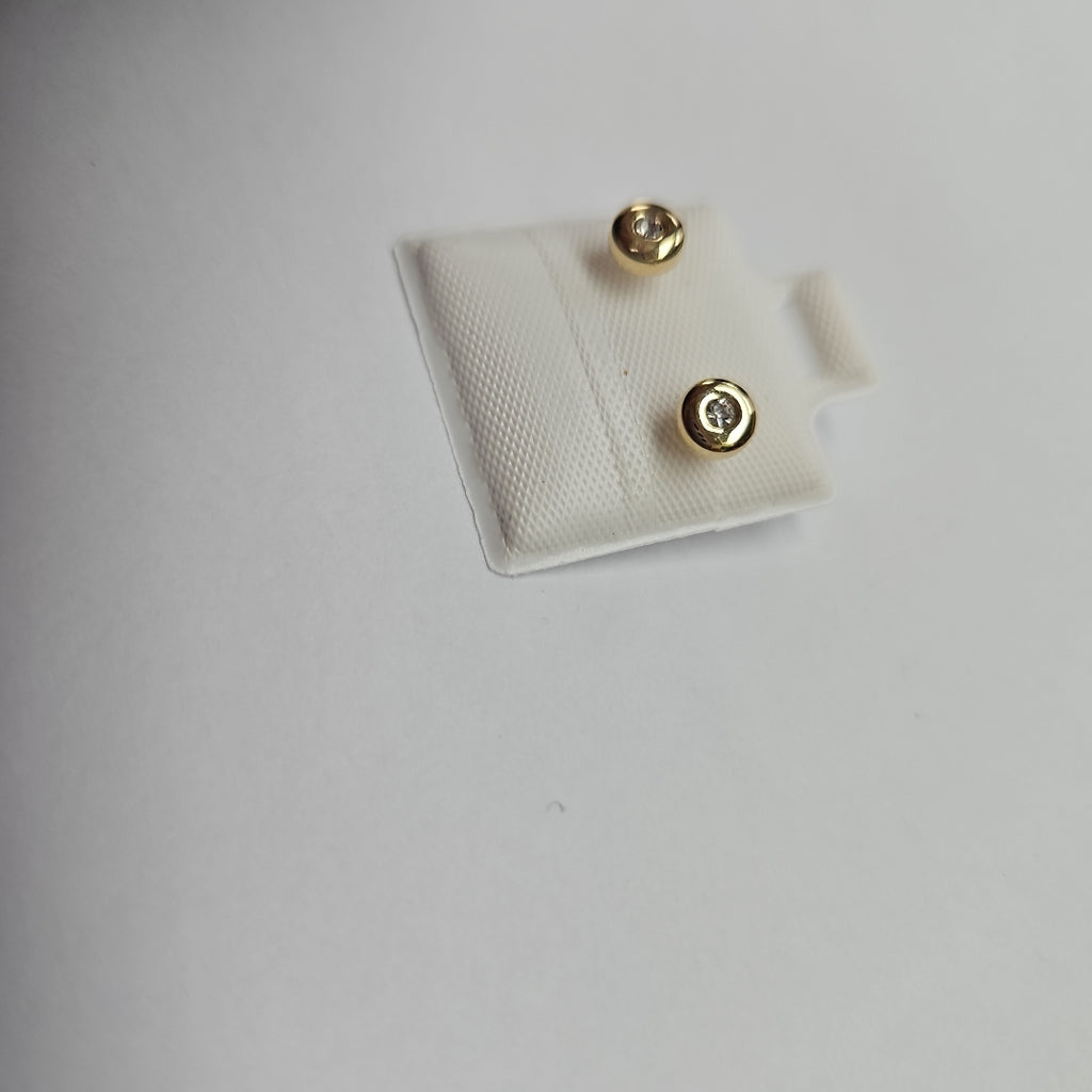 BROQUELES BROQUEL C CIRCONIA 14K 0.27 GR (NUEVO)