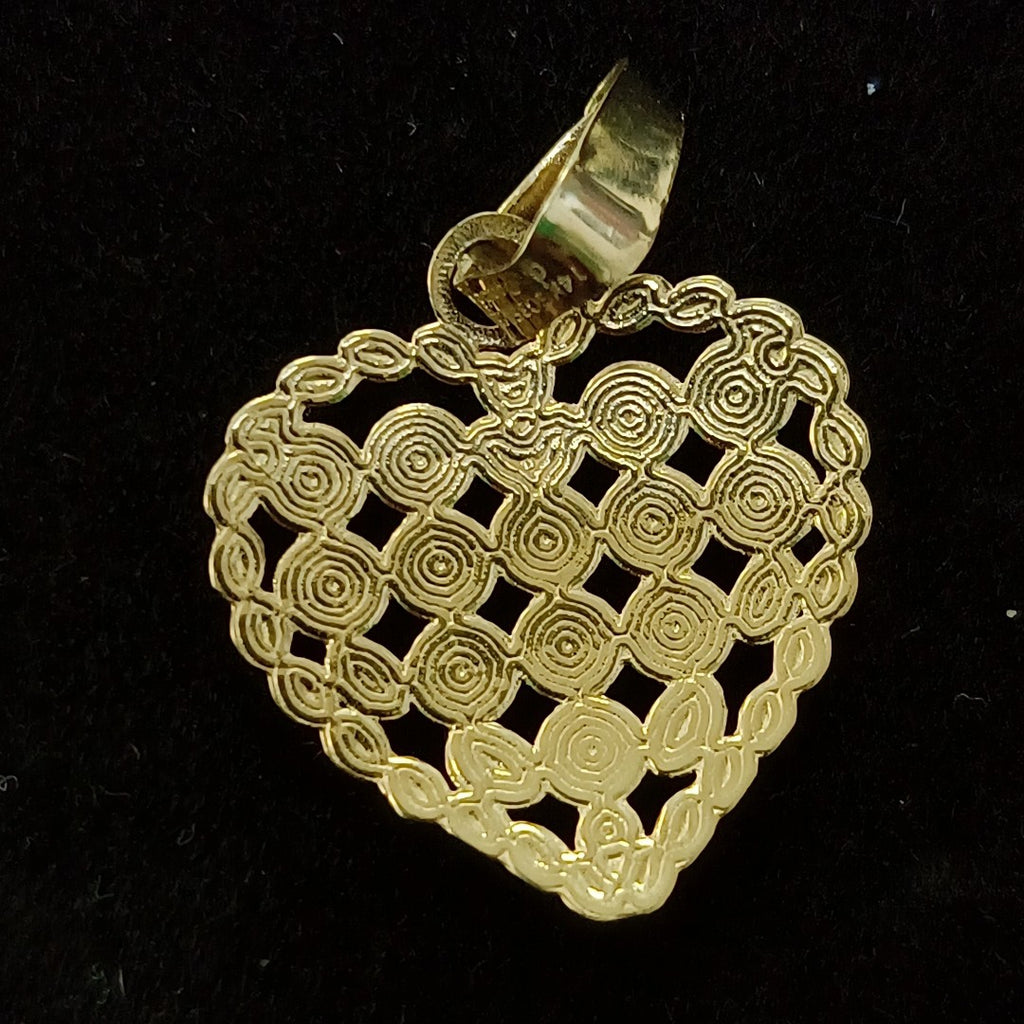 DIJE FIG CORAZON 14K 0.8 GR (NUEVO)