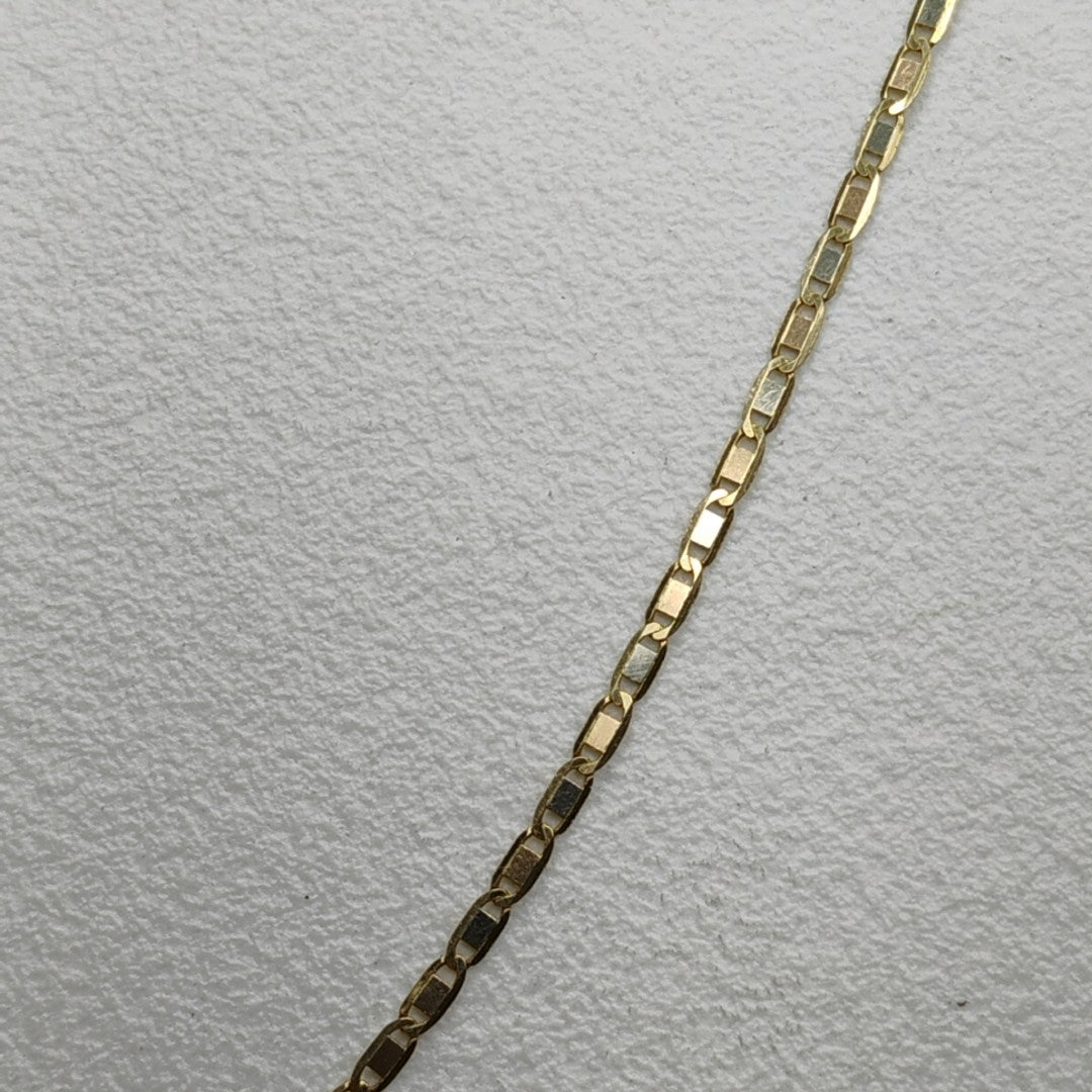 CADENA ORO, ORO COMBINADO 14 K 1.5 GRMS (SEMINUEVO)