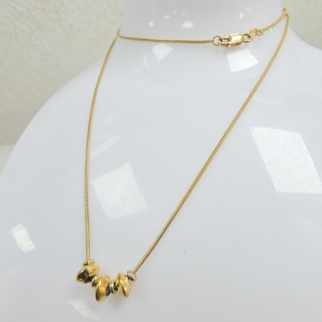 GARGANTILLA ORO 14 K 4,00 GRMS (SEMINUEVO)