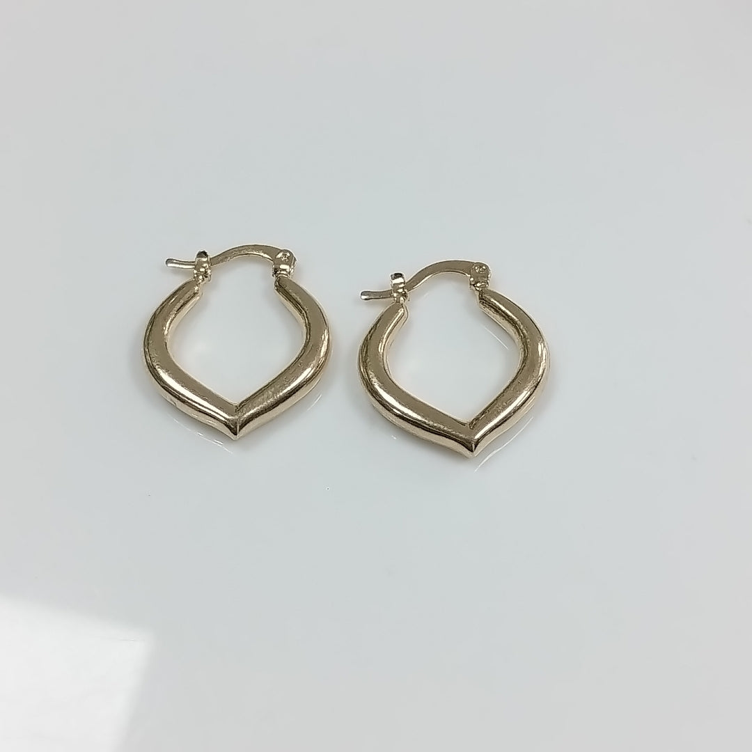 ARETES ARRACADAS 14K 2.2 GR (NUEVO)
