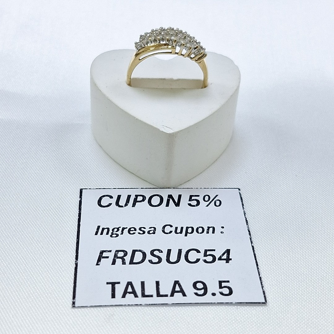 ANILLO ORO 14 K 3,40 GRMS (SEMINUEVO)