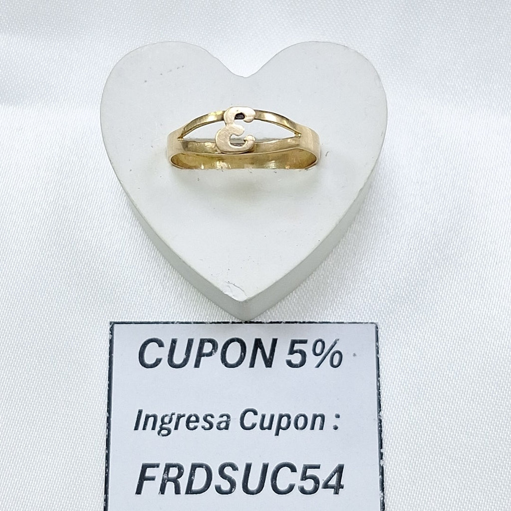 ANILLO ORO 10 K 1,50 GRMS (SEMINUEVO)