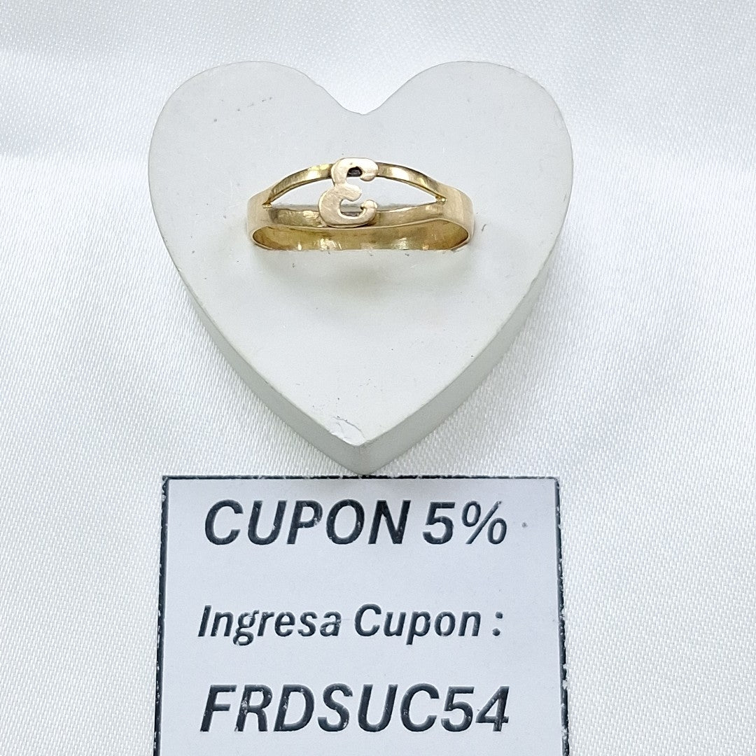 ANILLO ORO 10 K 1,50 GRMS (SEMINUEVO)