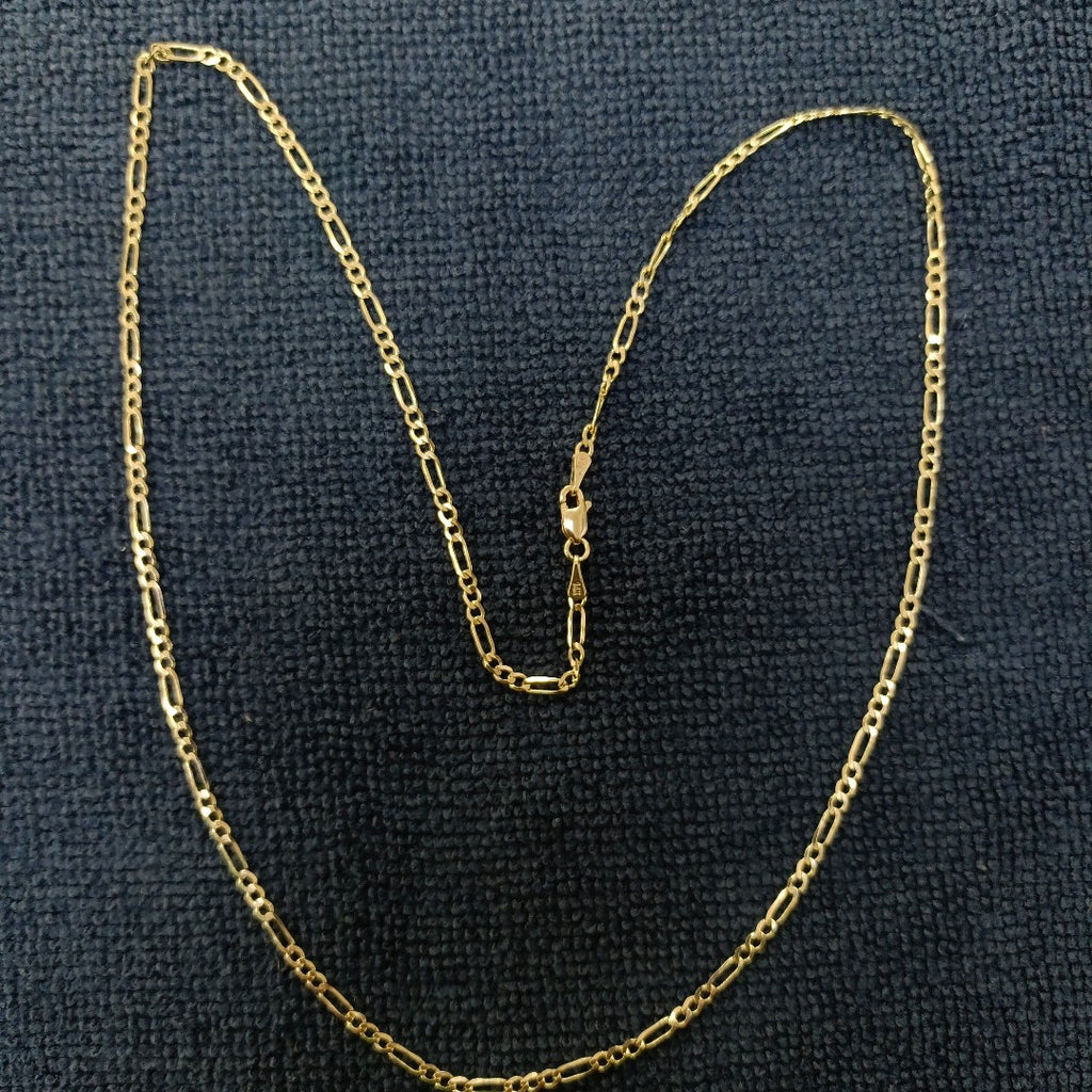 CADENA 3X1 14K 55 CM 4.9 GR (NUEVO)