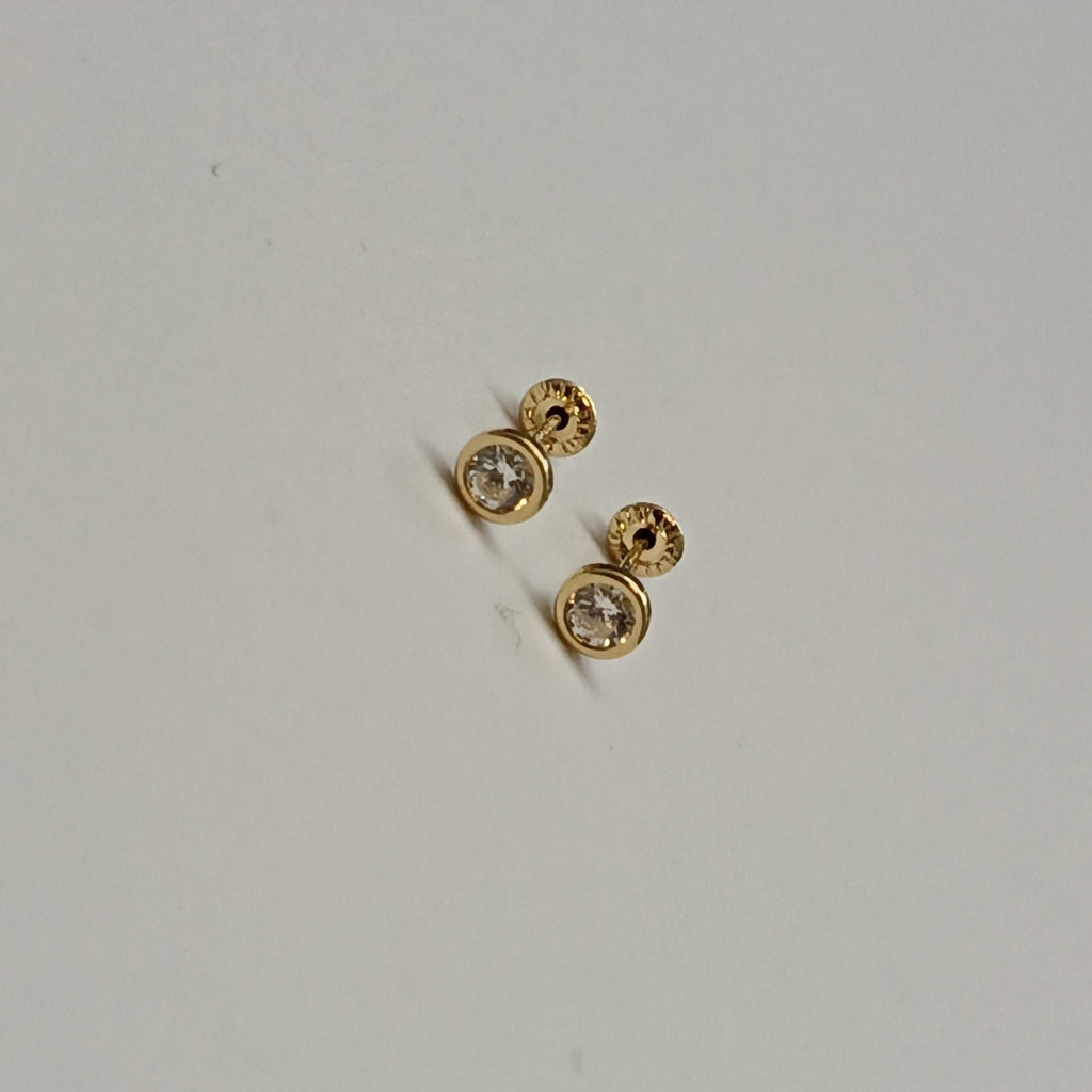 BROQUELES BROQUEL C CIRCONIA 14K 0.1501 GR (NUEVO)