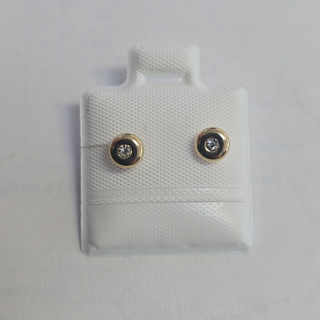BROQUELES BROQUEL C CIRCONIA 14K 0.27 GR (NUEVO)