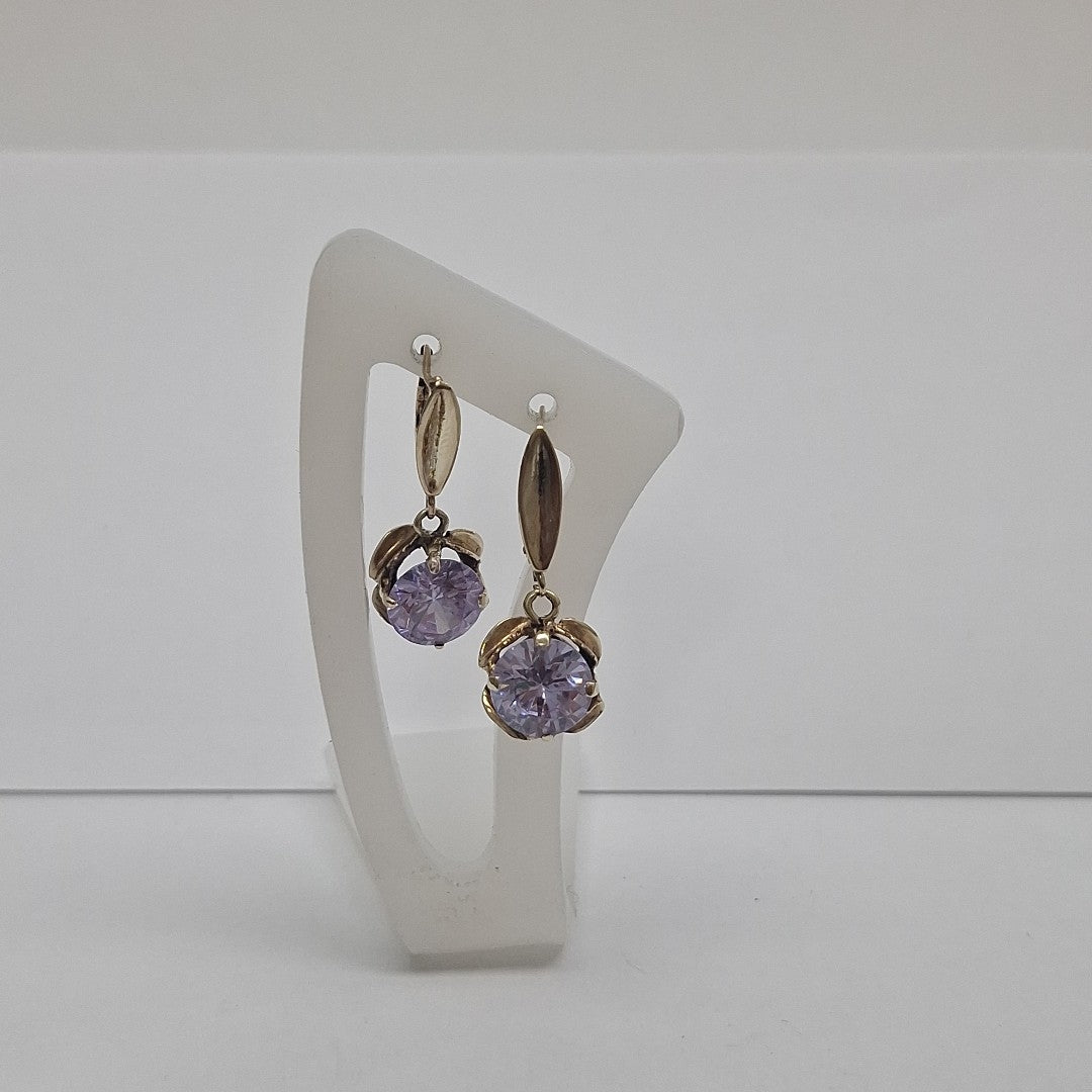 ARETES PAR ORO 8 K 4.9 GRMS (SEMINUEVO)