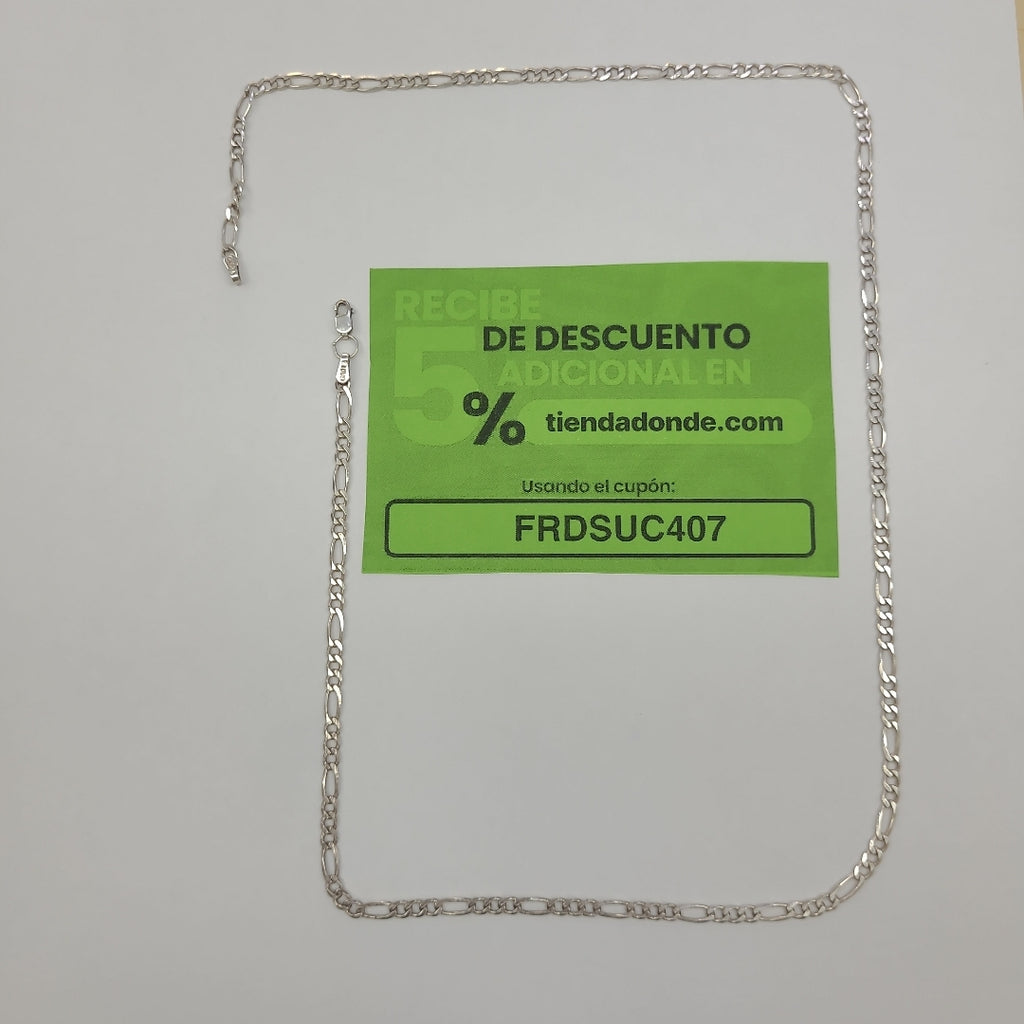 CADENA PLATA 7.7 GRMS (SEMINUEVO)