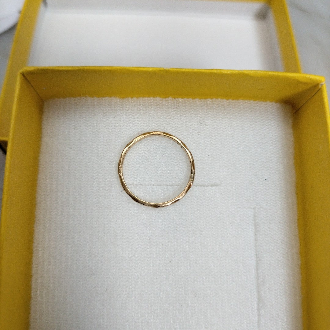 ARGOLLA ORO 14 K 0.7 GRMS (SEMINUEVO)