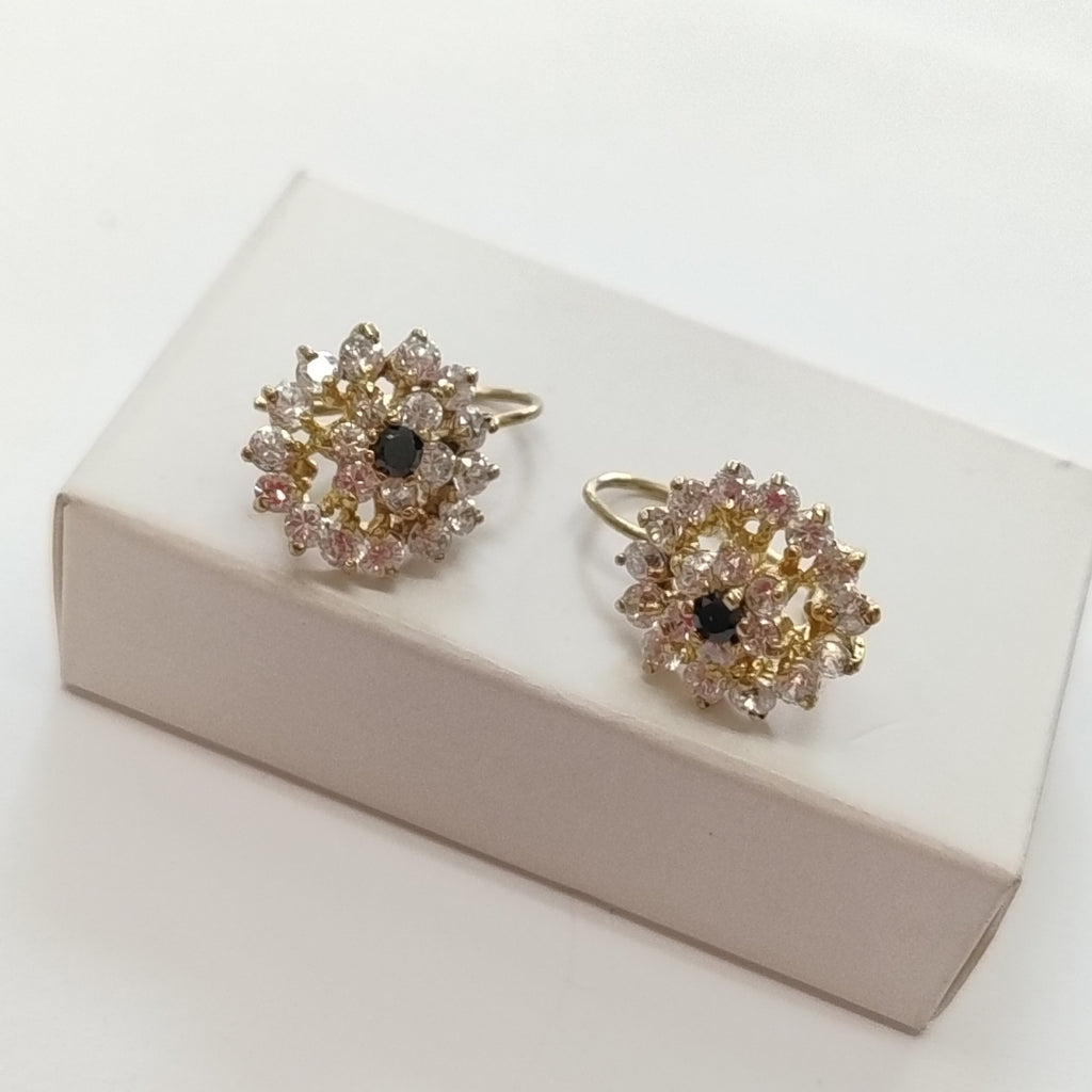 ARETES PAR ORO 10 K 3.4 GRMS (SEMINUEVO)