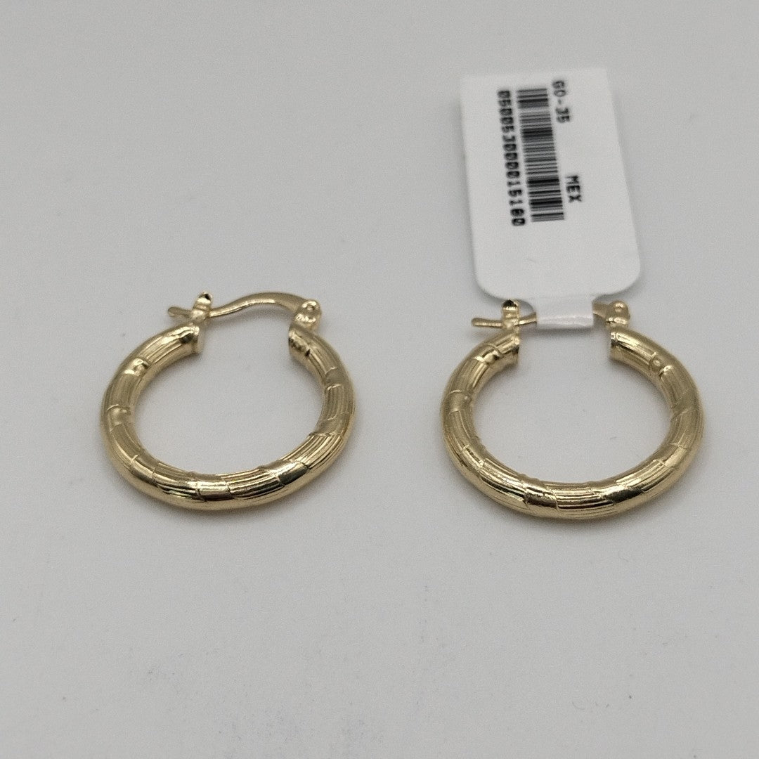ARETES ARRACADAS 14K 2.7 GR (NUEVO)