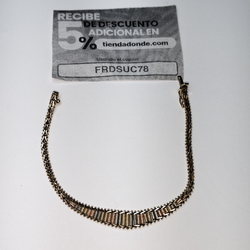 PULSERA ORO 14 K 7,40 GRMS (SEMINUEVO)