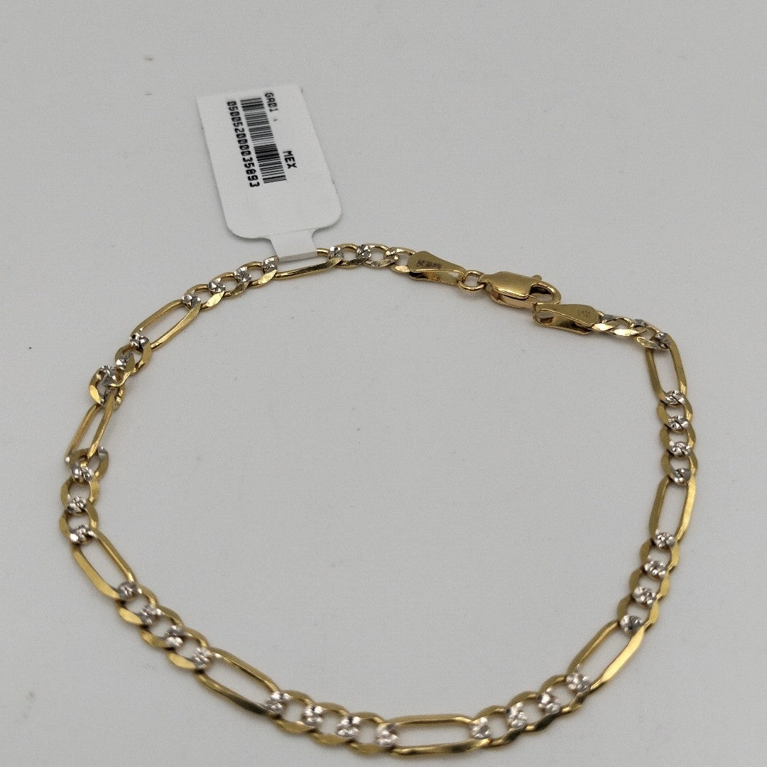PULSERA 3X1 14K 21 CM 4.7 GR (NUEVO)