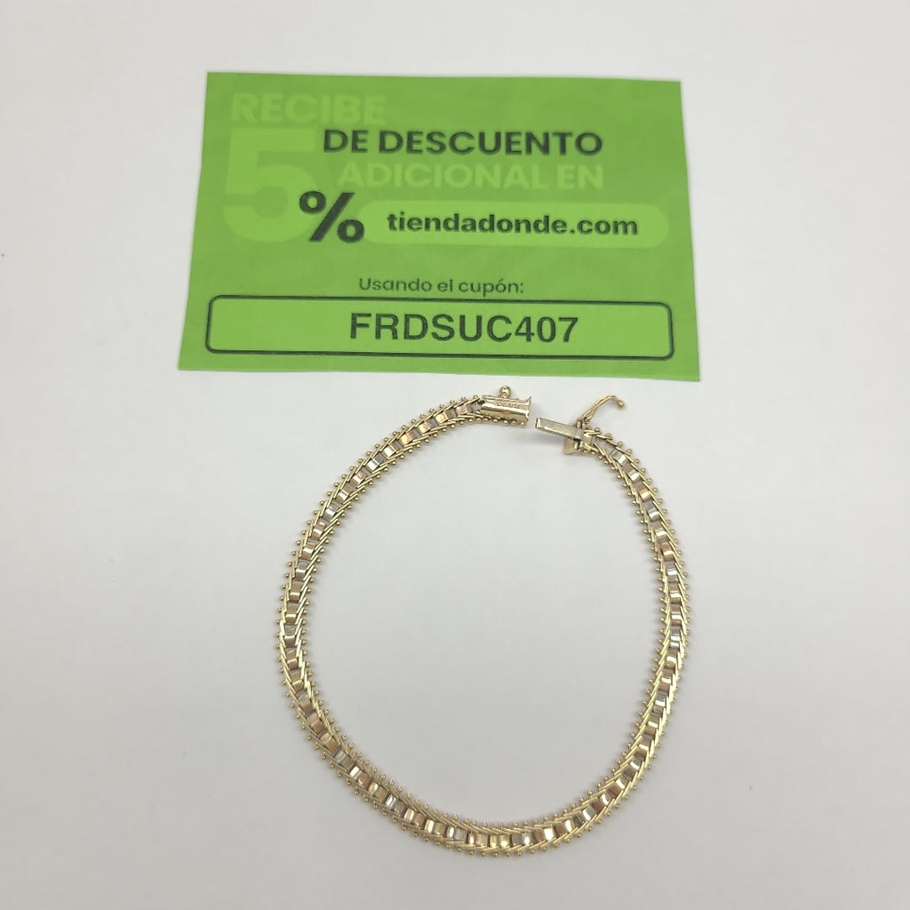 PULSERA ORO 14 K 8,70 GRMS (SEMINUEVO)