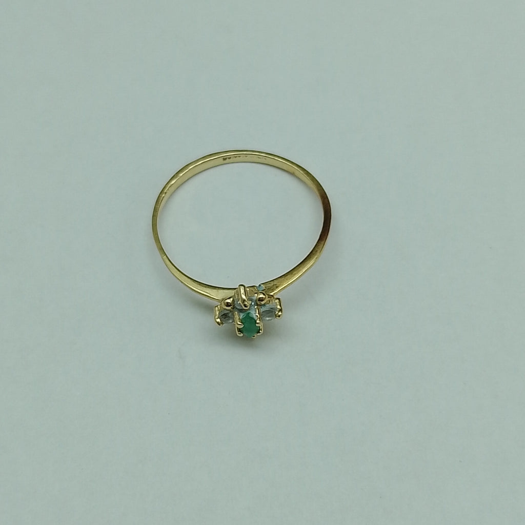 ANILLO ORO 10 K 1,00 GRMS (SEMINUEVO)