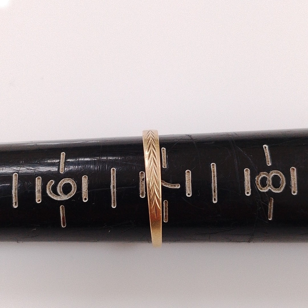 ARGOLLA ORO 14 K 1.2 GRMS (SEMINUEVO)