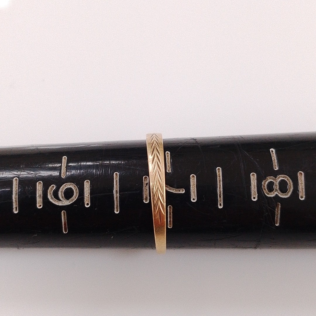 ARGOLLA ORO 14 K 1.2 GRMS (SEMINUEVO)