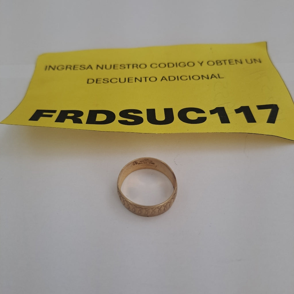 ARGOLLA ORO 10 K 1,20 GRMS (SEMINUEVO)