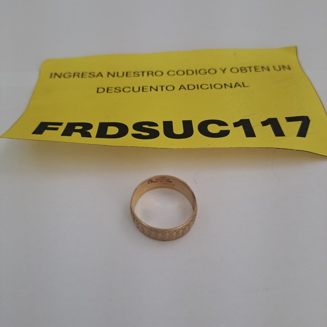 ARGOLLA ORO 10 K 1,20 GRMS (SEMINUEVO)