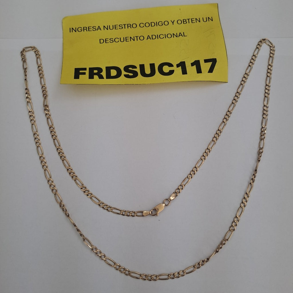 CADENA ORO 14 K 9 GRMS (SEMINUEVO)