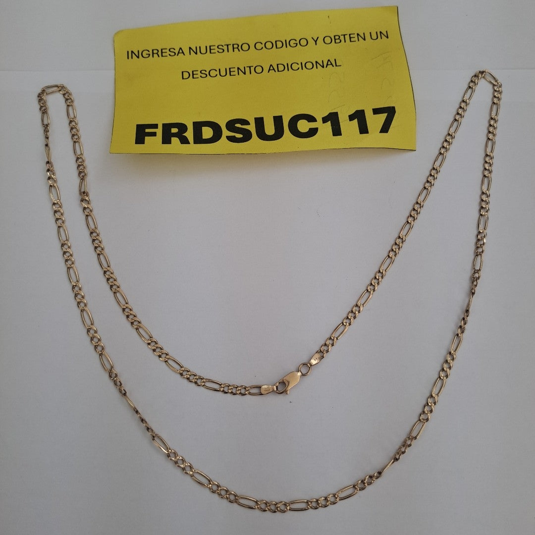 CADENA ORO 14 K 9 GRMS (SEMINUEVO)