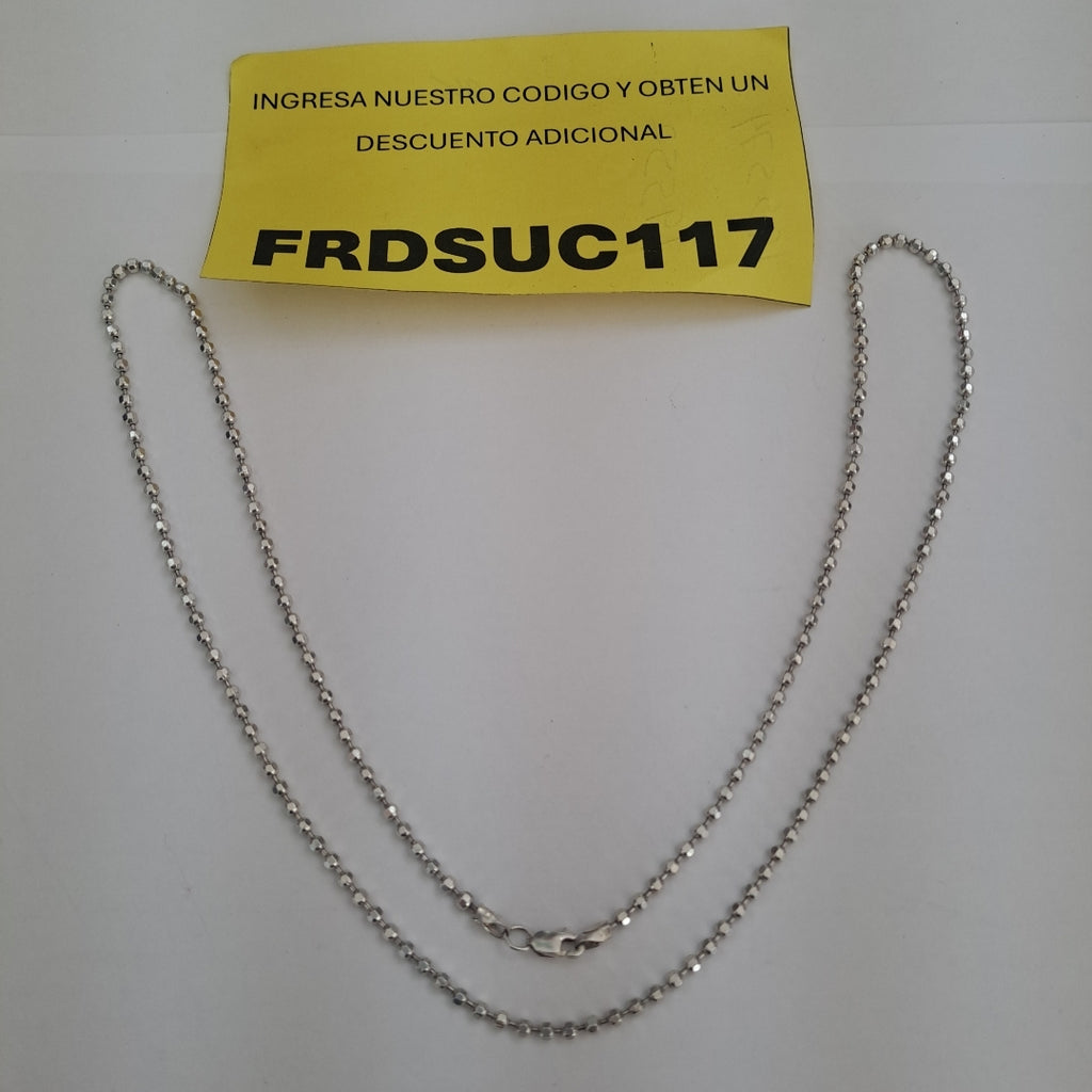 CADENA PLATA 9,50 GRMS (SEMINUEVO)