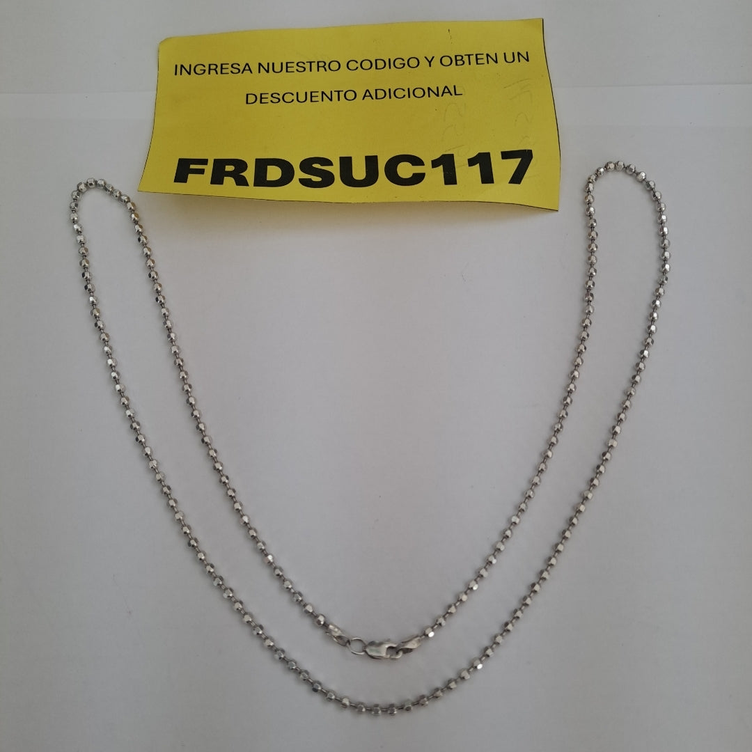 CADENA PLATA 9,50 GRMS (SEMINUEVO)