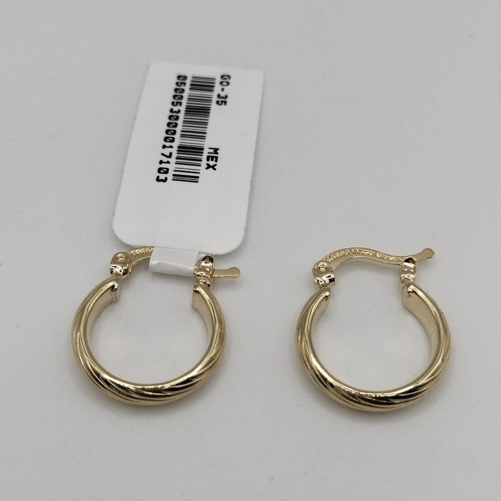 ARETES ARRACADA ASTRIADA 14K 1.7 GR (NUEVO)
