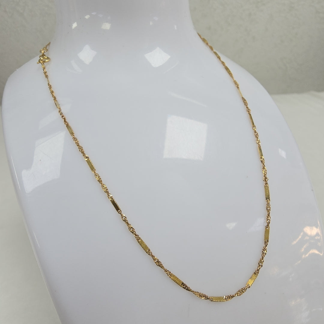 CADENA ORO 14 K 1,60 GRMS (SEMINUEVO)