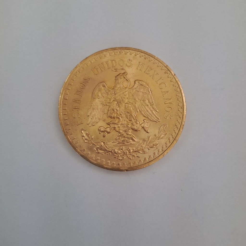 K1 41,60 GRMS 21 K IDENTIFICACIÓN MONEDA NOMINATIVA MONEDAS PESOS 50 PESOS (SEMINUEVO)