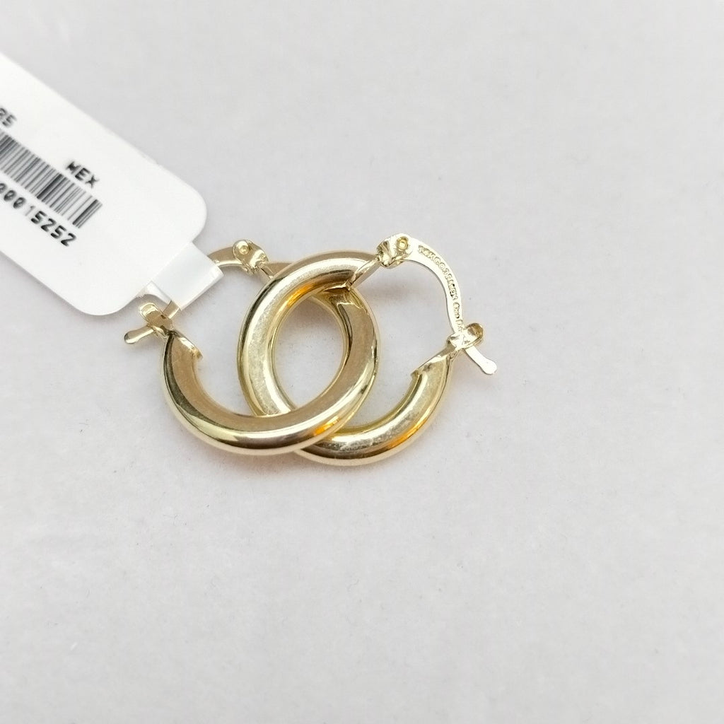 ARETES ARRACADAS 14K 1.6 GR (NUEVO)
