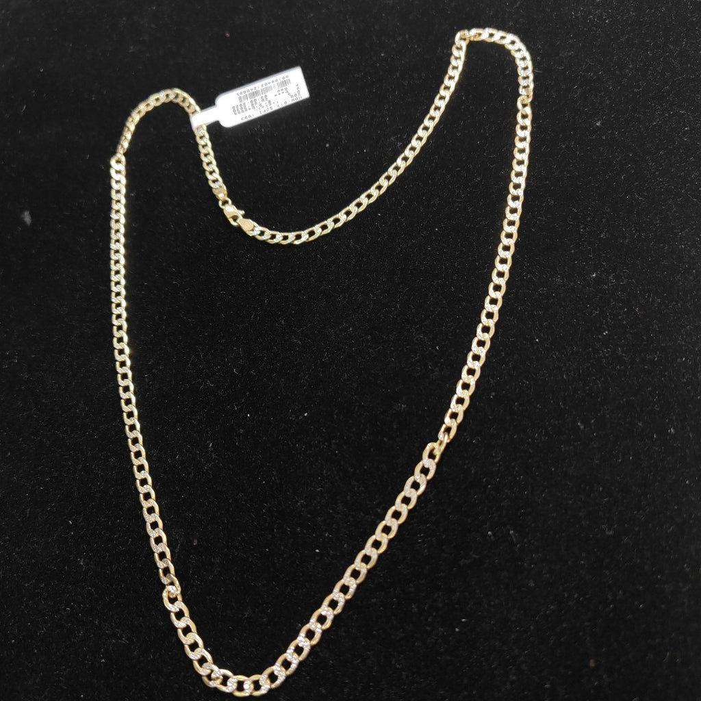 CADENA ORO, RODIADO 10 K 7.5 GRMS (SEMINUEVO)