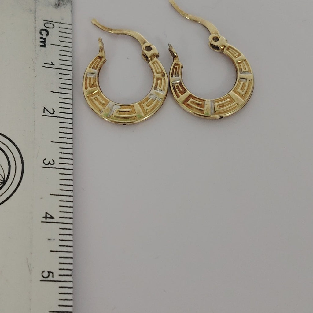 ARRACADAS PAR ORO 10 K 1,20 GRMS (SEMINUEVO)