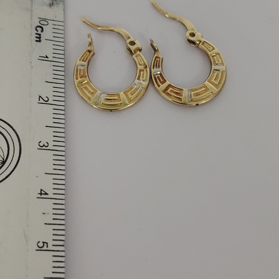 ARRACADAS PAR ORO 10 K 1,20 GRMS (SEMINUEVO)