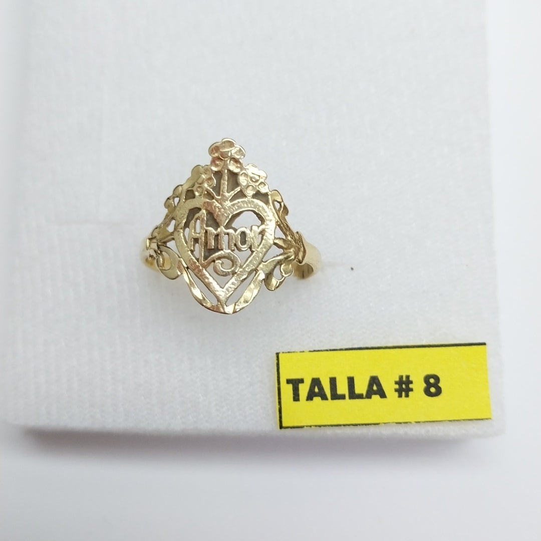 ANILLITO ORO 14 K 2.1 GRMS (SEMINUEVO)
