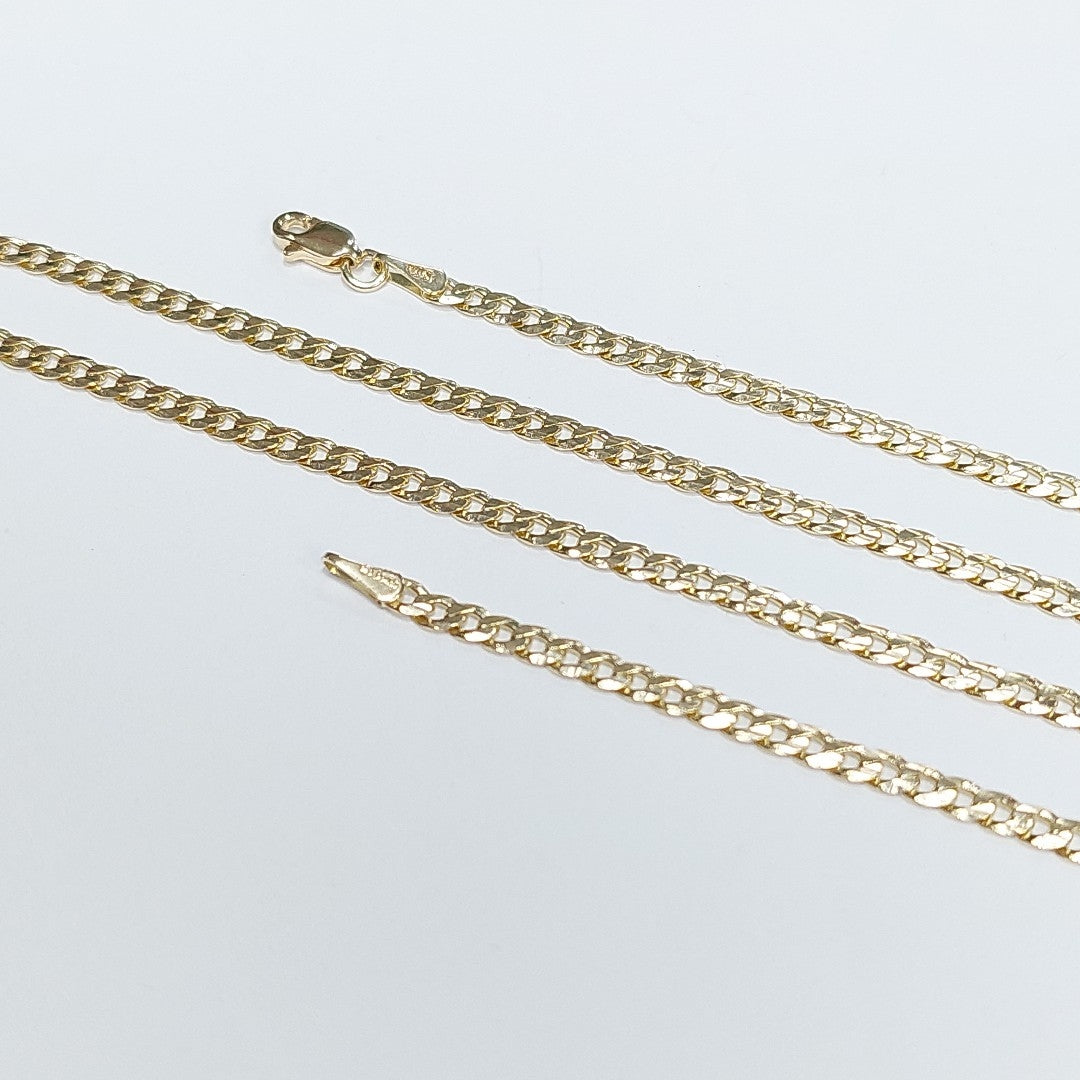 CADENA BARBADA 14K 60 CM 10.1 GR (NUEVO)