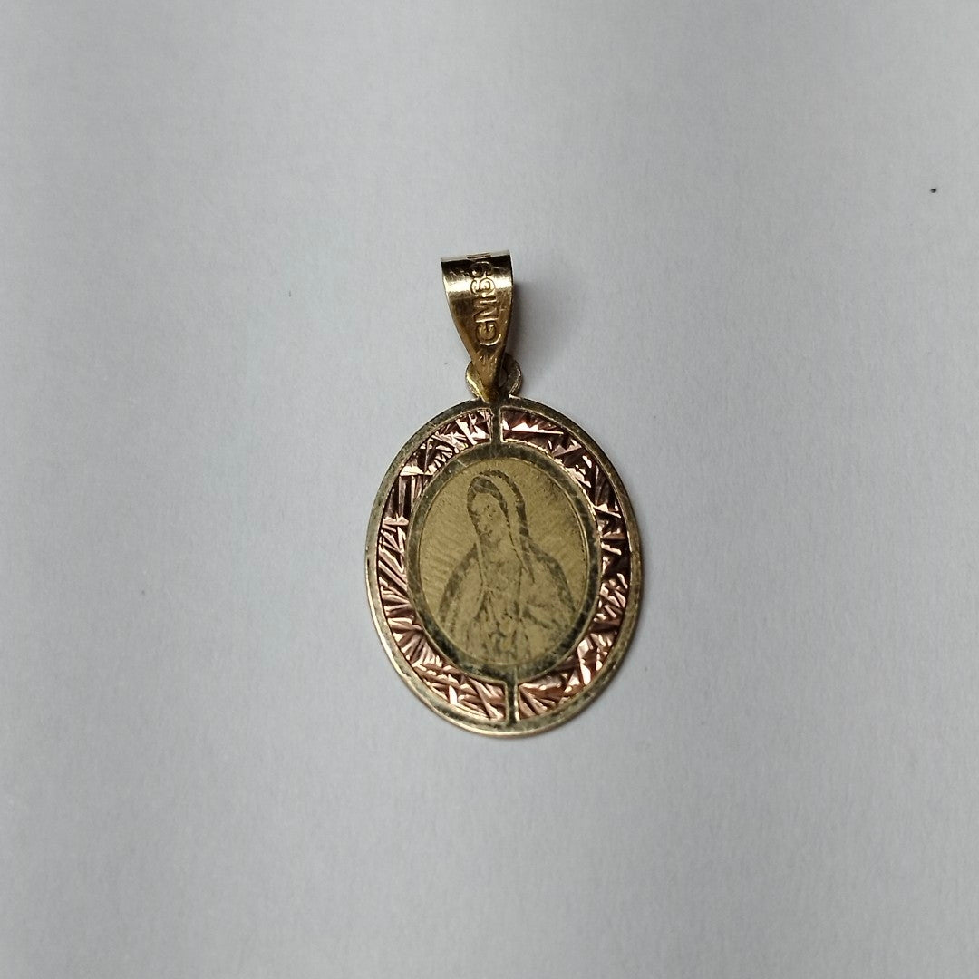MEDALLA RELIGIOSA ORO 10 K 0,50 GRMS (SEMINUEVO)