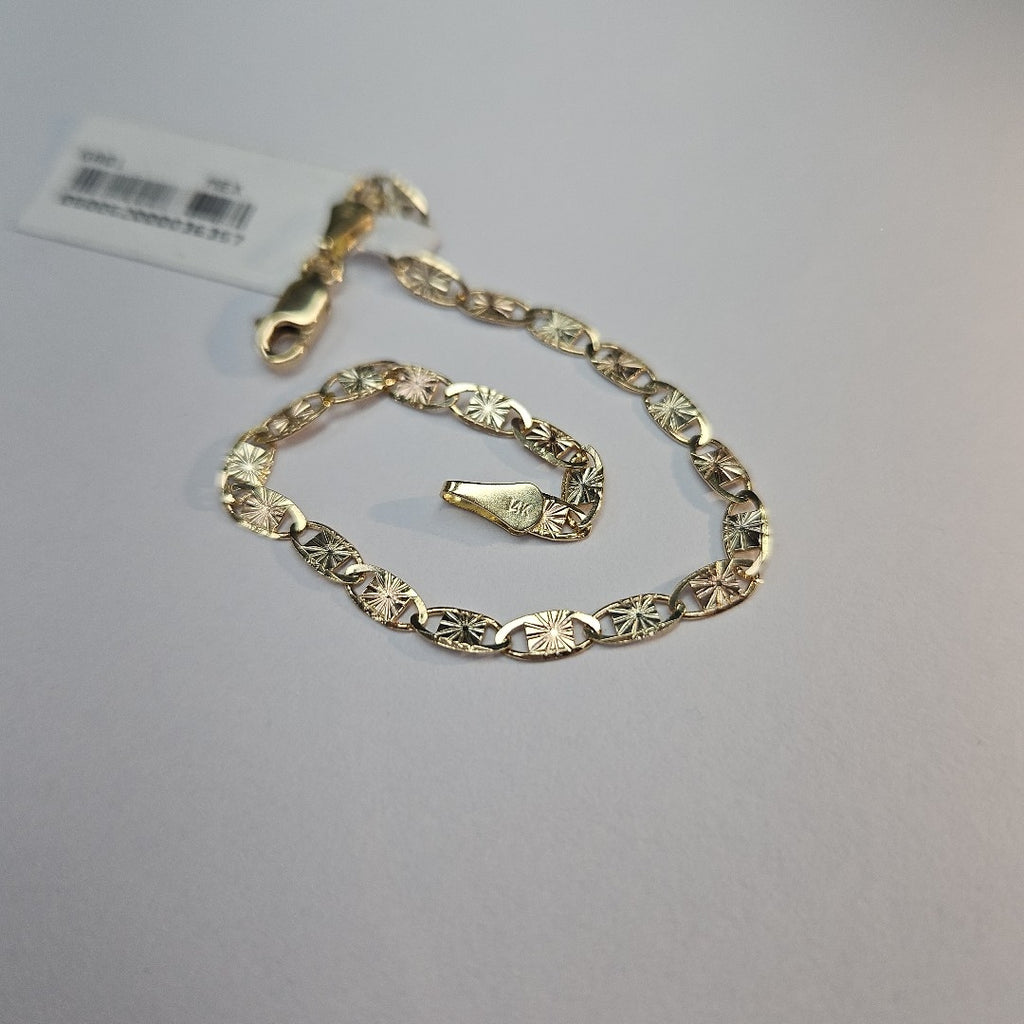 PULSERA GUCHI 14K 18 CM 3.1 GR (NUEVO)