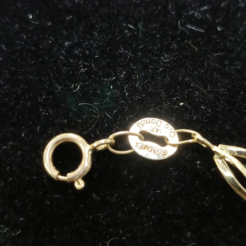 PULSERA ESPECIAL 14K 18 CM 2.1 GR (NUEVO)