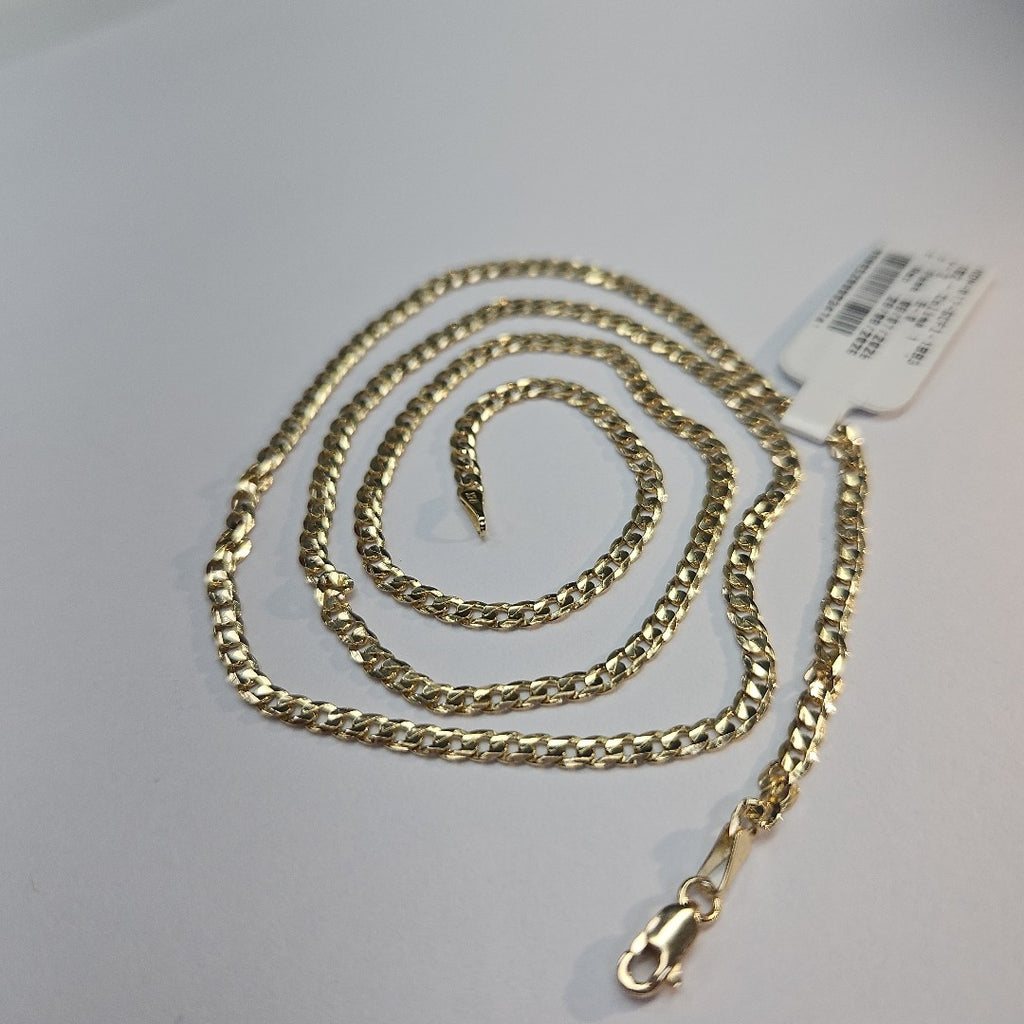 CADENA BARBADA 14K 60 CM 10 GR (NUEVO)